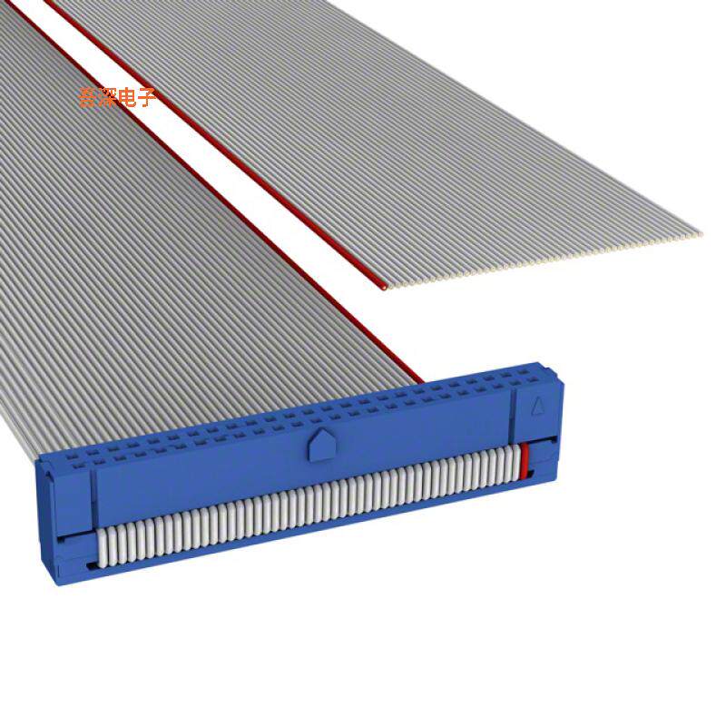 C1DXS-5036G |插口至线缆IDC CABLE - CKR50S/AE50G/X