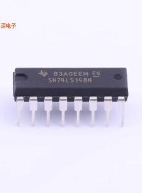 SN74LS148N |原装PDIP-16/编解码器/多路复用器