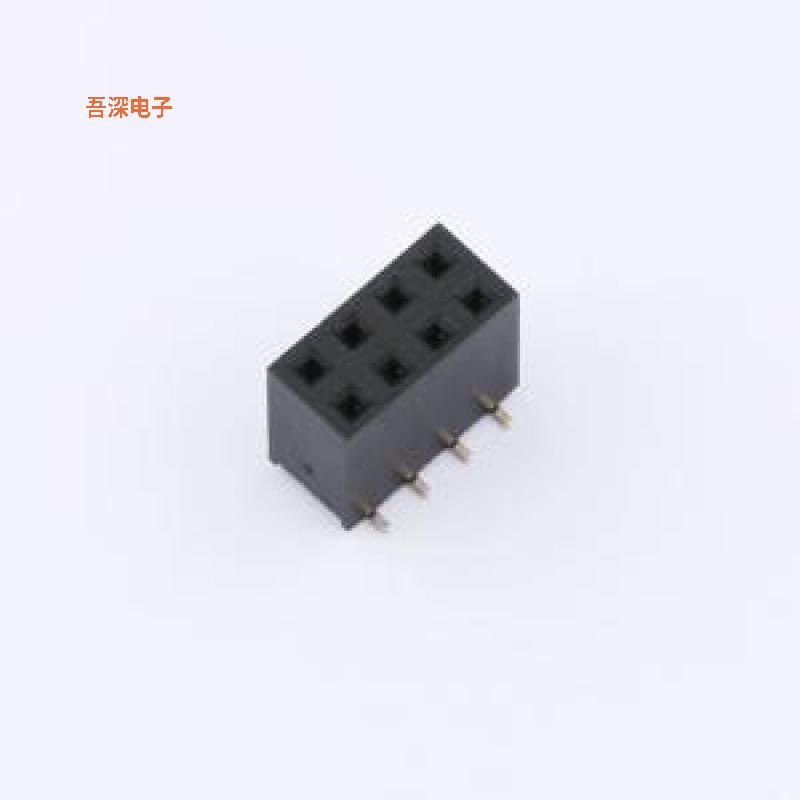 HC-PM254-8.5H-2x4PS |原装SMD,P=2.54mm排母