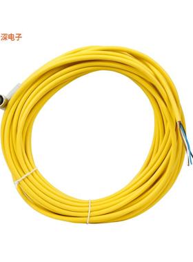 CSDR4A4CY2210 |插头，直角CORDSET,DC,RA,4P 4W,10M,YEL