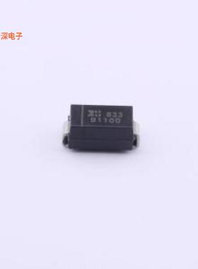 B1100-13-F|原装SMA(DO-214AC)DIODE SCHOTTKY 100V 1A SM