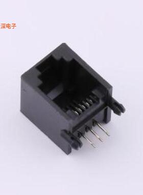 HX-RJ11 90 5513-1x1 6P6C S |原装插件以太网(RJ45 RJ11)