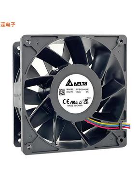 PFB1224GHEP6 |24VDCAXIAL 120X120X38MM 24V PWM IP68