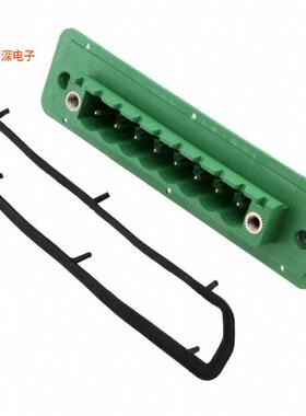 1899045 |接头，公引脚TERM BLK 8POS GREEN