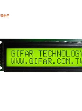 GFC1602AM-GPOE-JP03 |32.016X2STN-GYELLOW GREEN85X30X13