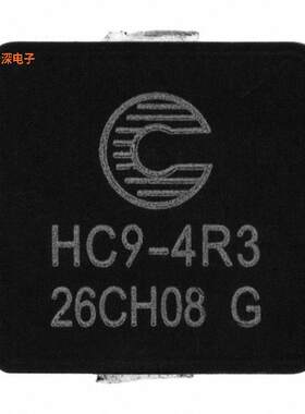 HC9-4R3-R |鼓芯，绕线式FIXED IND 4.3UH 13A 5.9 MOHM SMD