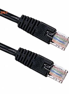 N002-010-BK|圆形线缆CABLE MOD 8P8C PLUG TO PLUG 10
