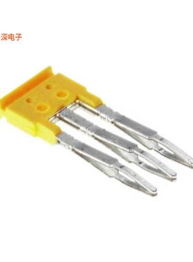 1776130000 |原装全新JUMPER TERM BLK 3POS FLAT PIN