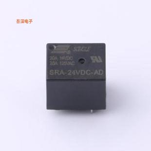 SRA-24VDC-AD |原装插件,12.4x16mm功率继电器