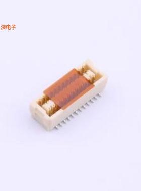 HDGC1006WV-S-2X12P |带扣线对板针座SMD,P=1mm