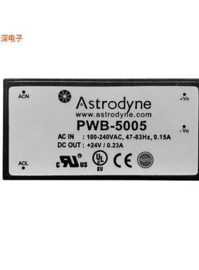 PWB-5005 |封闭式5W Encapsulated PCB DIP Mount Po