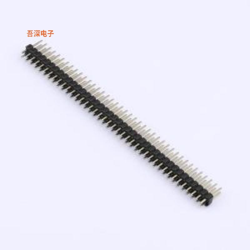 2541WV-2x40P |排针2.54mm排针 直插 双排  2x40P 镀金