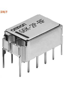 G6K-2P-RF-DC5 |无锁存RF Relay DPDT 0.021A 7.5VDC