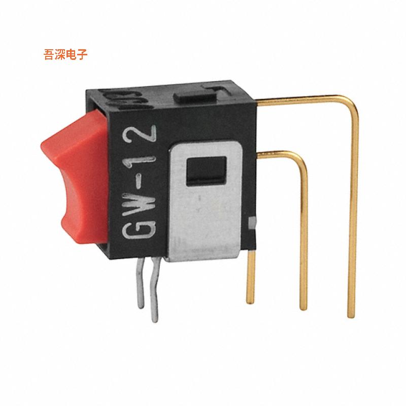GW12RCV |通孔，直角，垂直SWITCH ROCKER SPDT 0.4VA 28V