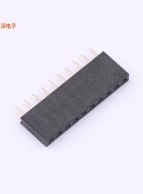 PM254V-11-10-H85 |排母排母2.54mm间距1x10P塑高8.5mm 直插