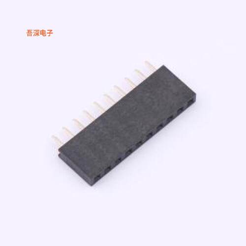 PM254V-11-10-H85 |排母排母2.54mm间距1x10P塑高8.5mm 直插