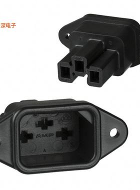 206637-1 |原装全新PWR ENT RCPT IEC320-C14 PNL CRMP