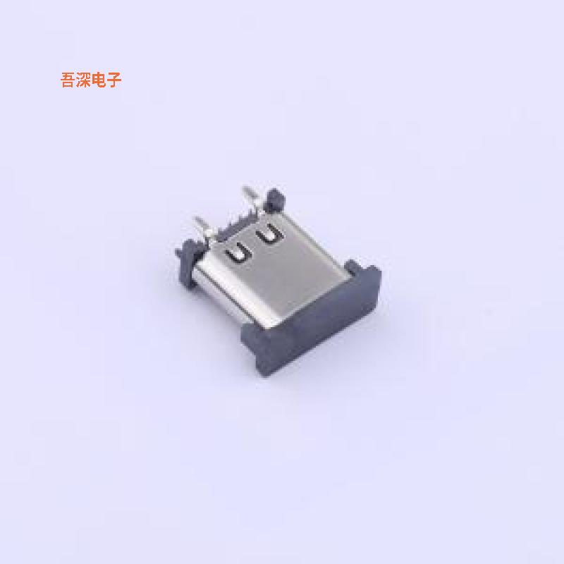 GT-USB-7090A |USB14pin，立贴4ID双柱，H9.5mm，电流5A