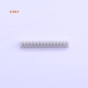 插件 原装 0000 P=2mm线对板针座 2001S14P