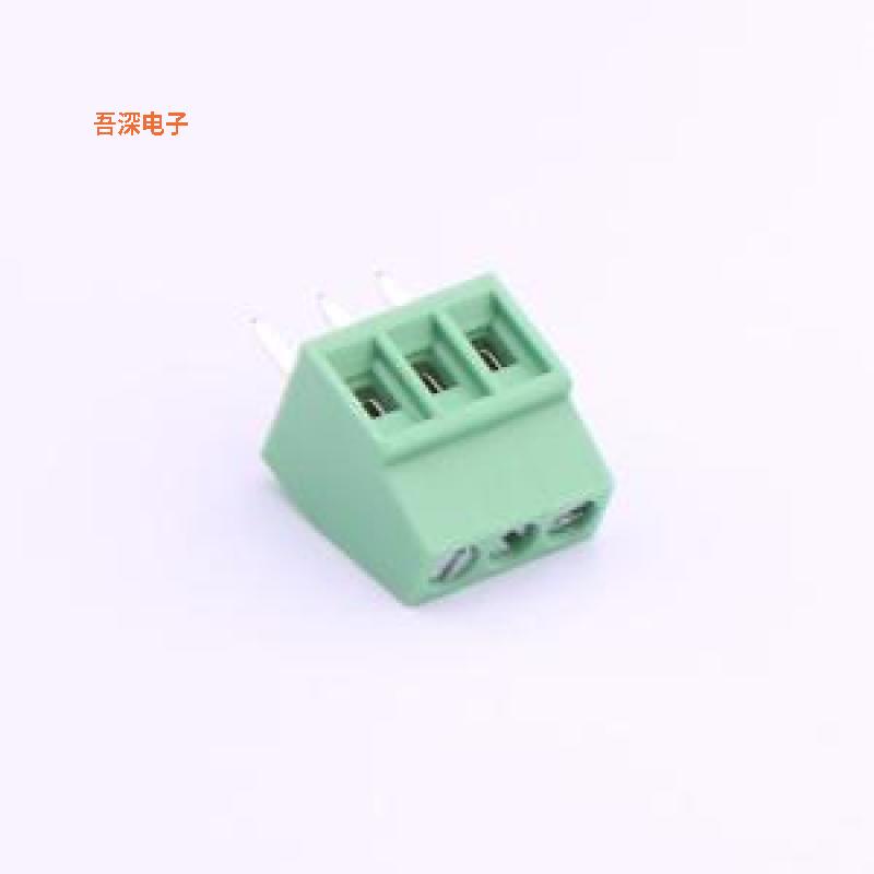 DG308-2.54-03P-14-00A(H) |原装插件,P=2.54mm螺钉式接线