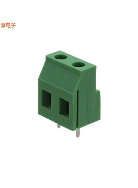 1731022 |原装全新螺钉式接线 间距7.5mm 1x2Pin 直插