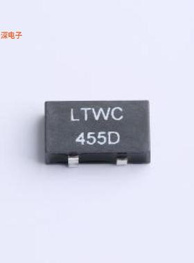 HCCF2-455.000-LTWCDL |原装SMD-4P,11.9x7.5mm陶瓷滤波器