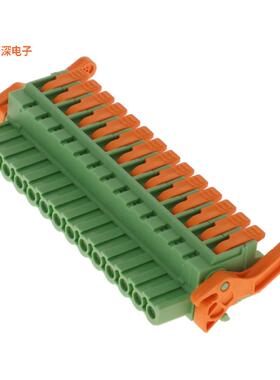 1110620 |插头，母插口TERM BLOCK PLUG 14POS 5.08MM