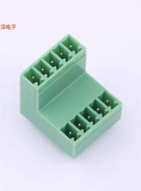 KF2EDGVT-3.81-2*5P |绿保插拔式接线插件,P=3.81mm