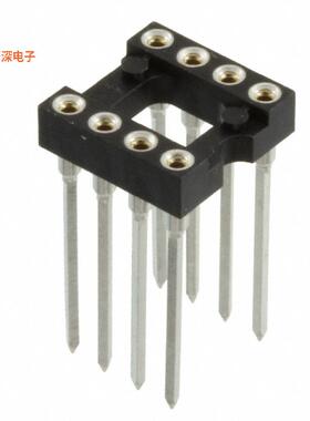 D0808-42 -[全新CONN IC DIP SOCKET 8POS GOLD]
