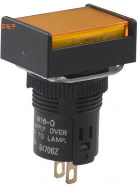 M165-JY-24D| PANEL INDICATOR YLW 24
