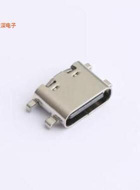 918-418K2024S40019 |TYPE-C 沉板16P L6.5USBSMD