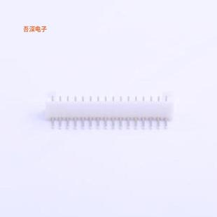 弯插 原装 N000 P=2mm线对板针座 2001R16P