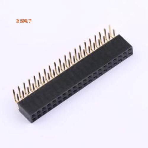 X6521FR-2x20-C85D32 |原装弯插,P=2.54mm排母