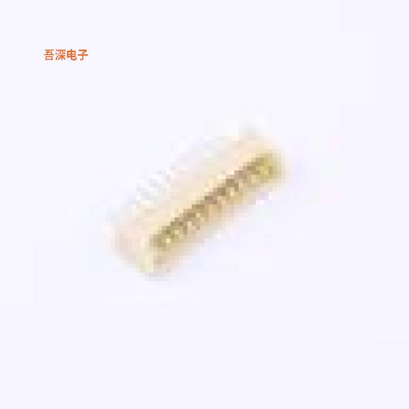 1.25mm-11P ZZ-MS |线对板针座米色 适应基板厚度1.2mm-1.6mm