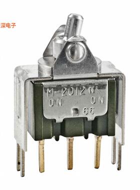 M2012TXG13 |通孔SWITCH ROCKER SPDT 0.4VA 28V