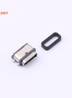 YTC-WP6-45 |防水母座外壳四脚 SMTUSBSMD