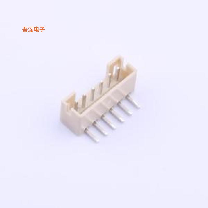 HC-PH-6AW-M |米色接头线对板针座弯插,P=2mm