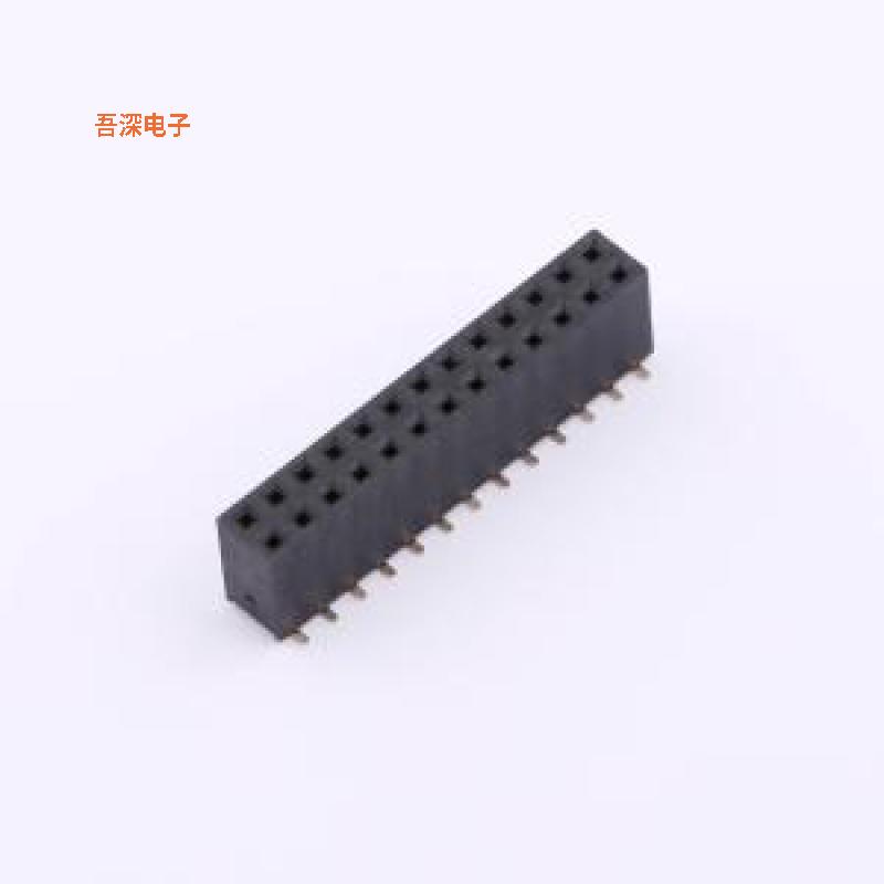 DW254S-22-26-85 |排母2.54排母2x13P 间距:2.54mm 立贴