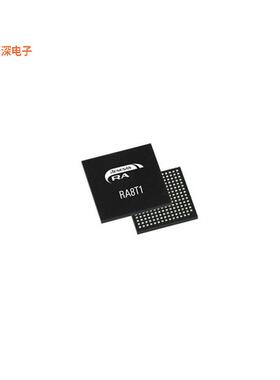 R7FA8T1AHECBD#UC0|原装全新RA8T1 ARM CM85 480MHZ 2M/1M BGA