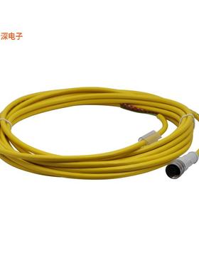 CSAS4F4CY2205 |插头CORDSET,AC,4P 4W,5M,YEL