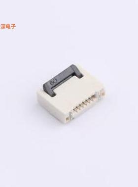 BX-FPC05-2H6PSX |原装SMD,P=0.5mm,卧贴FFC/FPC