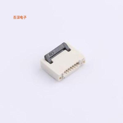 BX-FPC05-2H6PSX |原装SMD,P=0.5mm,卧贴FFC/FPC