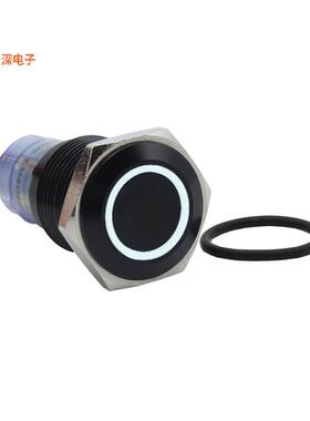 CH1NBBW12S |前面板安装SWITCH PB SPDT 1A 125VAC