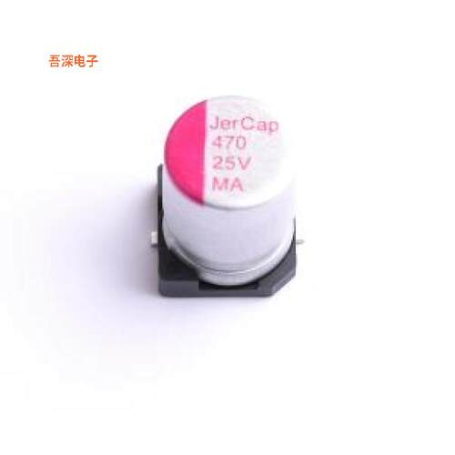 MA25V470M8x10 |固态电容特性：SMD。105°C 2000~10000Hrs