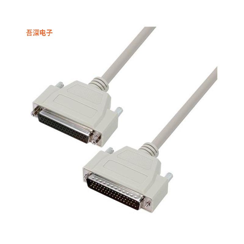 CSMN50MF-2.5 |插座，母型插口CABLE DB50M/F MOLDED 2.5'