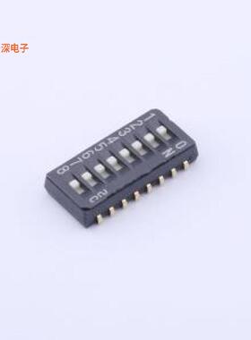 CHS-08TA1 |原装SMD-16P,5.4x11.7mm拨码