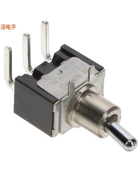 MN12S2A2W30 |通孔，直角SWITCH TOGGLE
