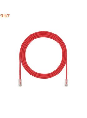 UTP28CH9MRD |圆形线缆CABLE MOD 8P8C PLUG-PLUG 29.53'