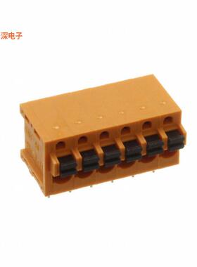 1330750000 |原装全新TERM BLK 6P SIDE ENT 5.08MM PCB