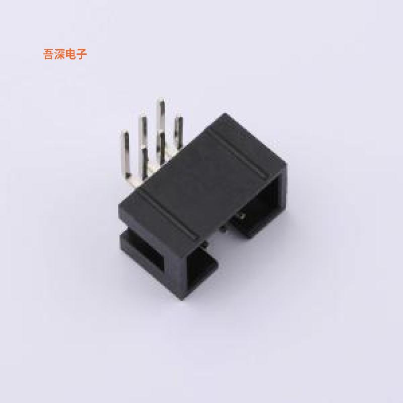 HX JN2.54-2x3P WZ H8.9 原装|正品弯插,P=2.54mm